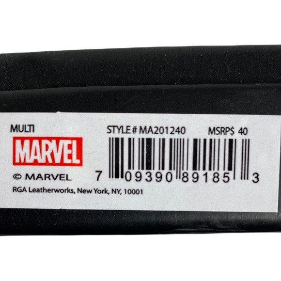 NWT In Gift Box: Marvel Comics Trifold Chain Wallet - Picture 7 of 8